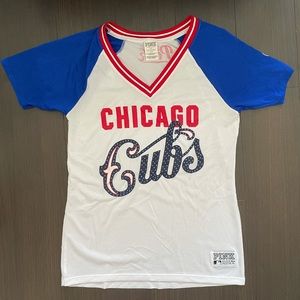 Chicago Cubs Rhinestone T Shirt